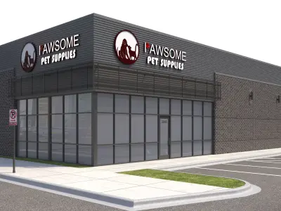 Retail-123 Retail Store A 3D model