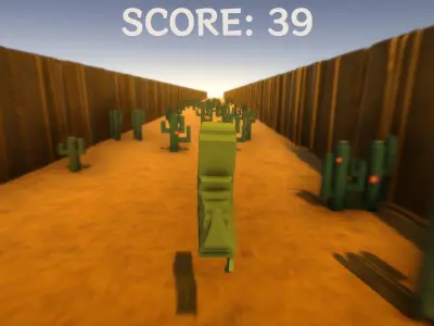 Dino Jump 3D Models and Textures Low-poly 3D model