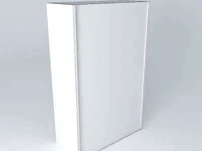 W0DMW bookcase Free 3D model