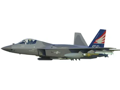 KAI KF-21 Boramae 3D model