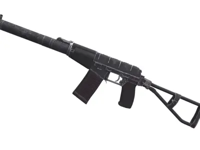 AS Val Low-poly 3D model