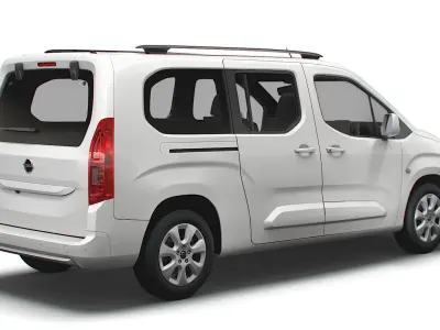 Opel Combo Life XL 2022 3D model