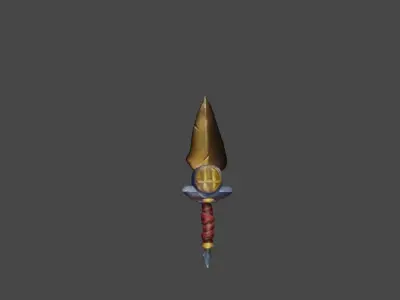 Zeloeman Sword A 54 Low-poly 3D model