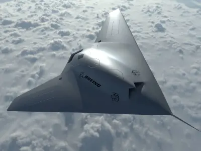 Boeing X-45C Phantom Ray 3D model