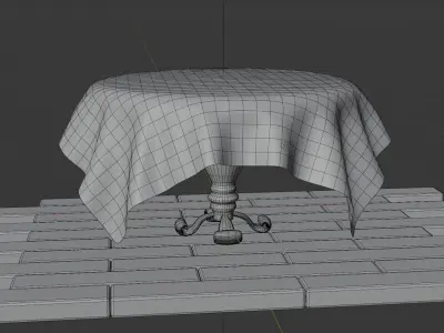 Table  Free 3D model purchase