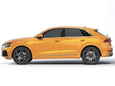 Audi Q8 2023 3D model