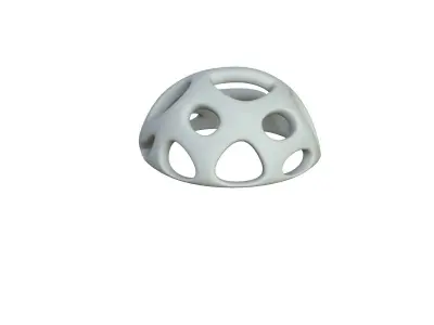 SciFi Cube Object No 45547 Low Poly Shape Low-poly 3D model