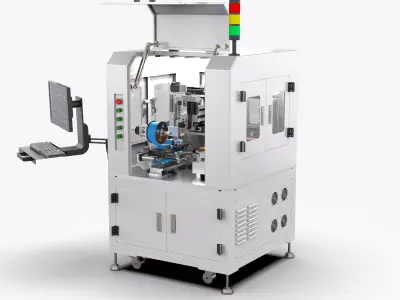 Automatic Peeling Film Machine 3D model