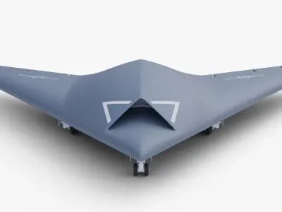 Hongdu-GJ-11 Drone 3D model