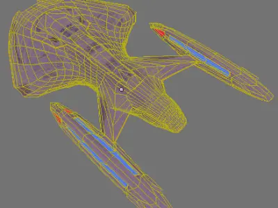 Nova Class Starship 3D model