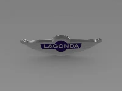 Lagonda 3d logo 3D model