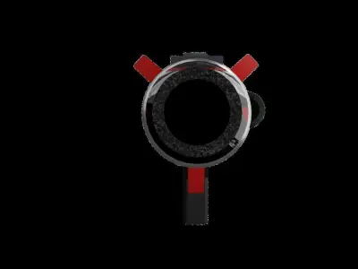 A02 Rocket Launcher Shark Low-poly 3D model