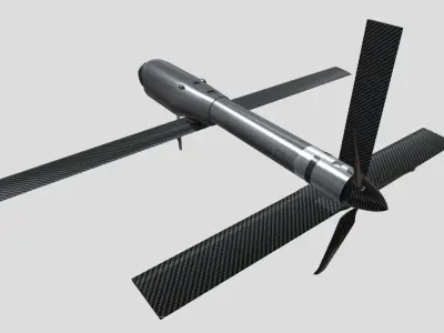 UAV Switchblade 600 Low-poly 3D model