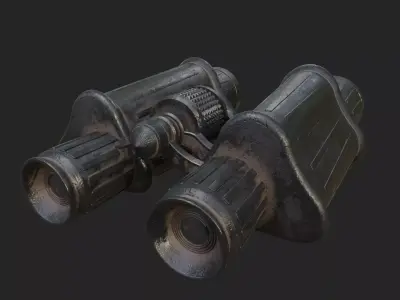 binocular Binocular 3D model mid poly Free 3D model