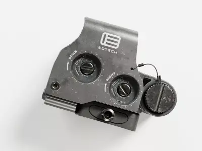 EOTECH EXPS3-0 Low-poly 3D model