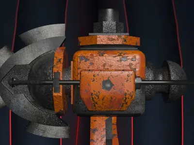 Archery Weapon Free low-poly 3D model