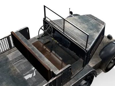 SdKfz7 Sonderkraftfahrzeug7 - ww2 Germany Half-track - 3D model