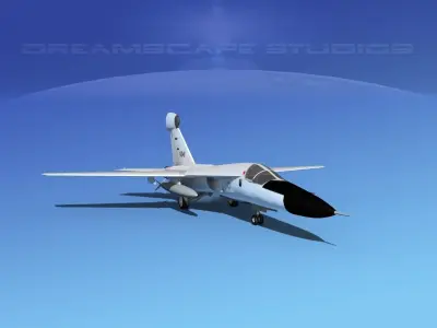 General Dynamics EF-111 Raven V03 USAF 3D model