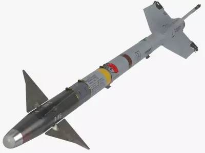 AIM-9 Sidewinder 3D model