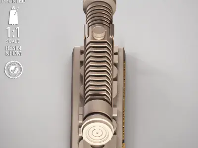 STAR WARS Quin Gon Jin Ligthsaber 3D print model