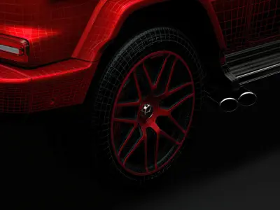 Mercedes AMG G 63 2020 wheel 3D model