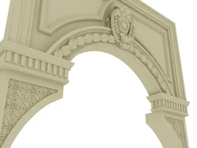 Classical Door 3D model