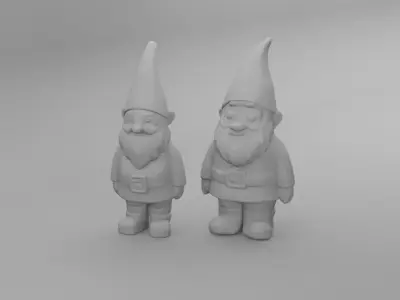  Dollhouse Garden Gnome Miniature Dollhouse Gnomes 3D print model