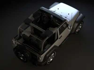 Suzuki SJ 410 3D model