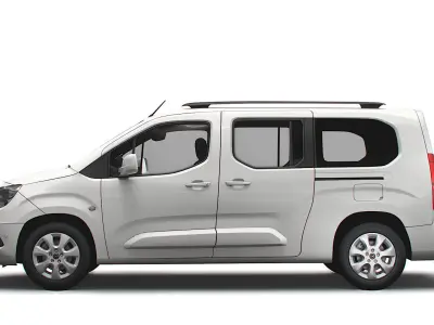 Opel E Combo Life XL 2022 3D model