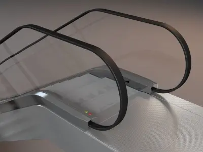 Escalator 3D model