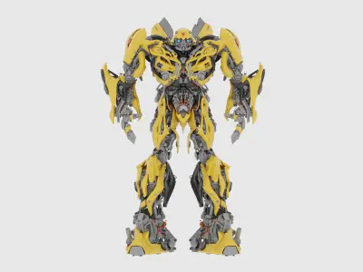 Bumblebee Transformer High-Detail 3D model