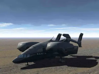 experimen  privat plane bisnes 3D model