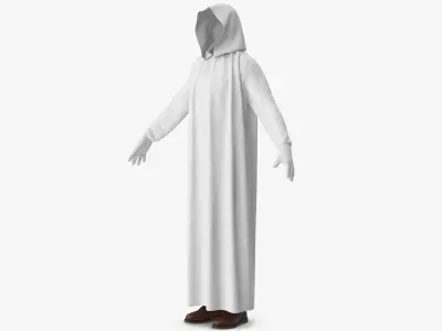 Hooded Costume 15 3D model
