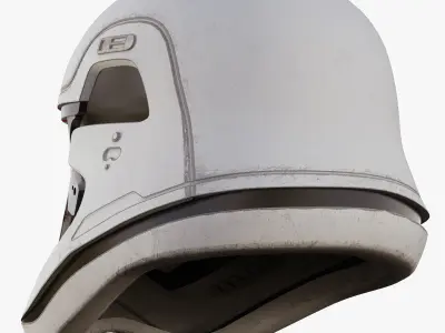 Star Wars First Order Stormtrooper Finn Helmet 3D model