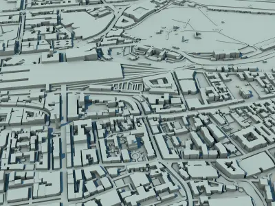 Edinburgh Scotland United Kingdom 3D print model