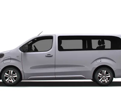 Peugeot e Traveller L3 2024 3D model