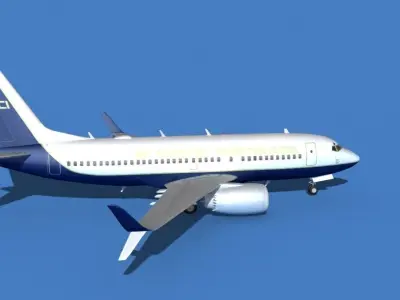 Boeing 737 MAX 7 Air Charter Intl 3D model