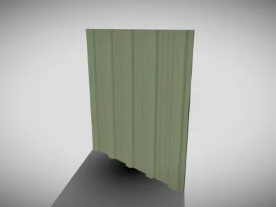 Building Cladding Low-poly 3D model