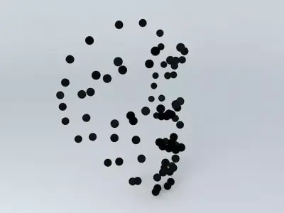 join the dots Free 3D model