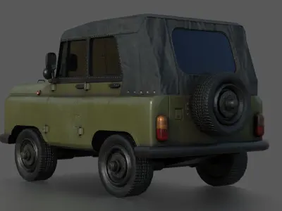 UAZ 469 3D model