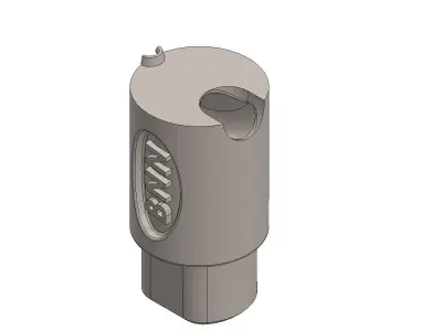 Q12 tunnel gate - banana gate 3D model