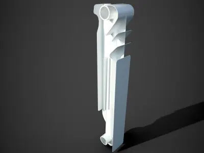 wall battery Low-poly 3D model