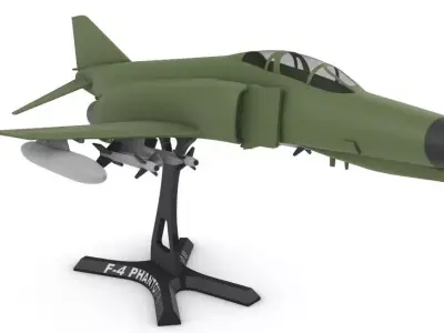 F-4 Phantom II 3D print model
