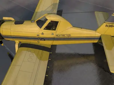 Air Tractor AT-300 3D model