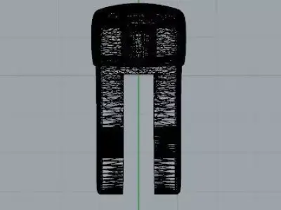 Orecchino modello E Free 3D model