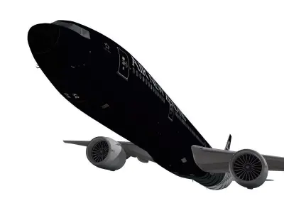 Boeing 777-300ER Air New Zealand 3D model