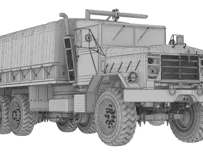 M927 vehicle 3D model