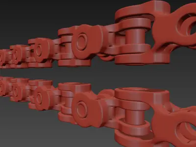 Chain Link Free 3D model