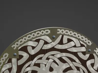 Viking Shield - Jotunheim 3D model
