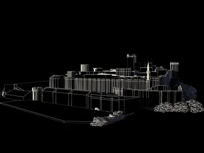 BODRUM CASTLE 3D model